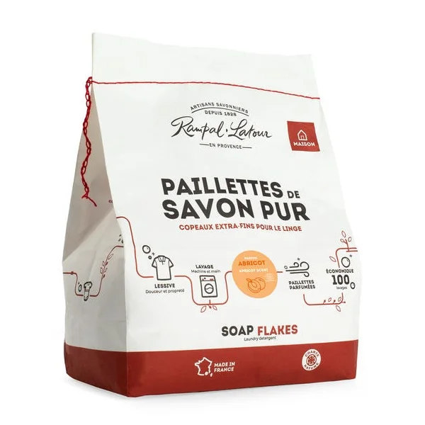 Savon abricot paillettes 750g
