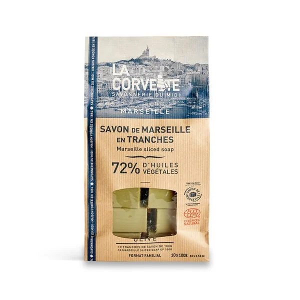 Savon Marseille olive (10) 100g