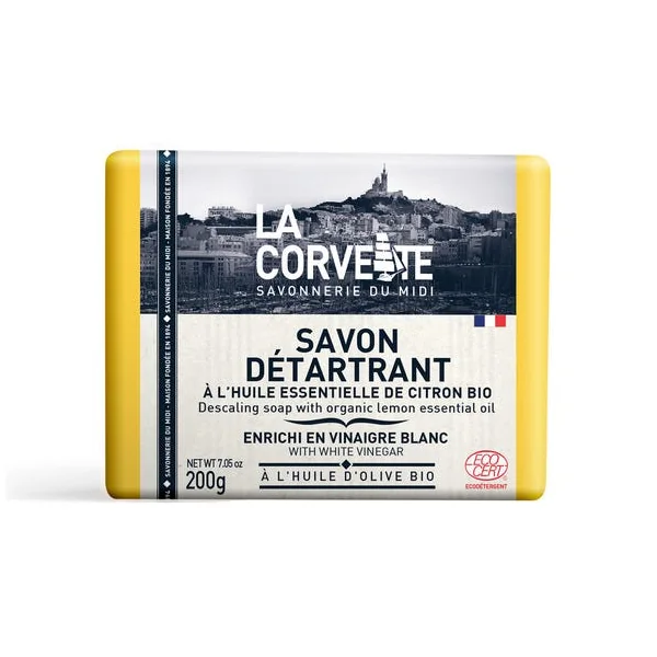 Savon solide détartrant citron 200g