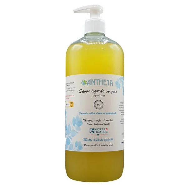 Savon surgras liquide menthe & lavandin