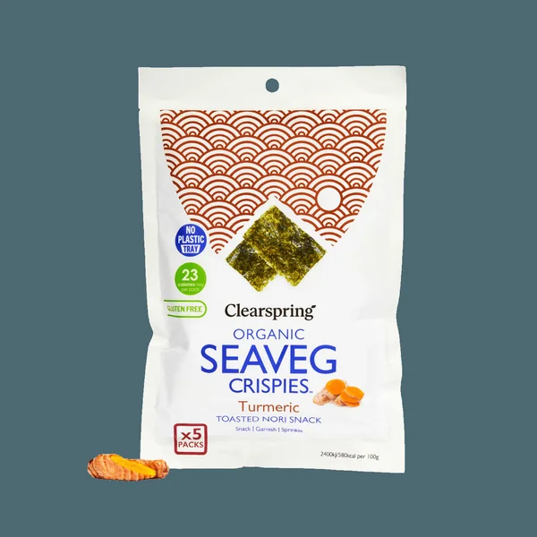 Seaveg Crispies Curcuma Multipack