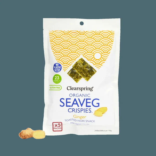 Seaveg Crispies Gingembre Multipack