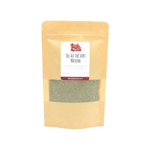Sel au thé vert matcha bio