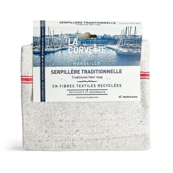 Serpillère fibre recyclée
