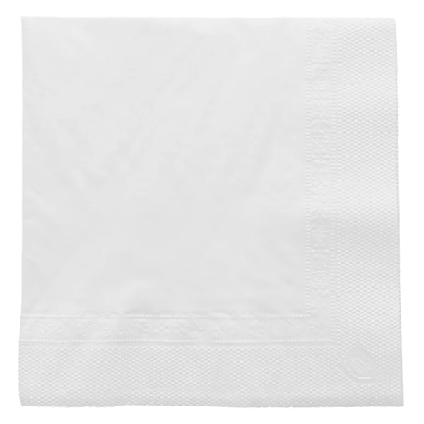 SERVIETTES 2 PLIS 18 G/M2 25x25 CM BLANC OUATE (4800 UNITÉ) - Garcia de Pou