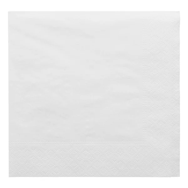 SERVIETTES ECOLABEL 2 PLIS 18 G/M2 30x30 CM BLANC OUATE (2400 UNITÉ) - Garcia de Pou