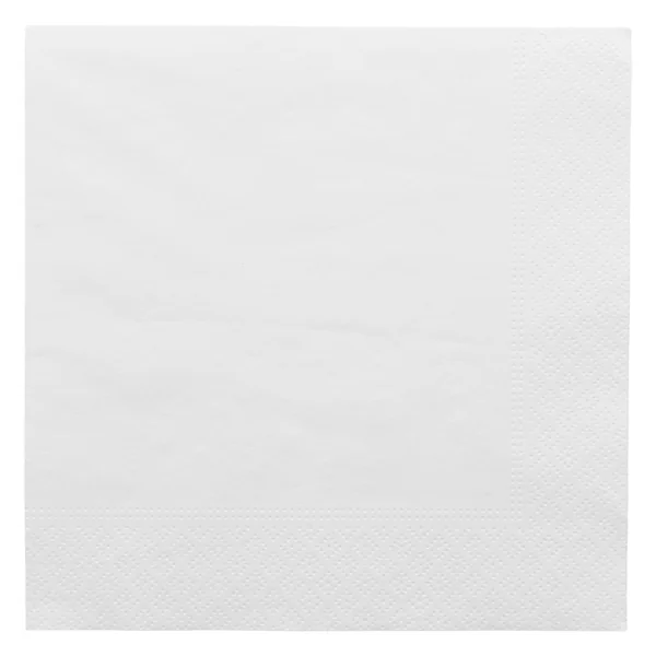 SERVIETTES ECOLABEL 2 PLIS 18 G/M2 33x33 CM BLANC OUATE (2400 UNITÉ) - Garcia de Pou