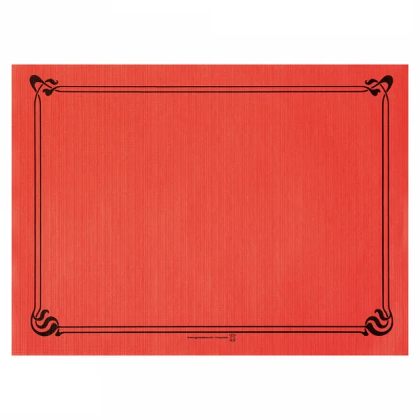 SETS DE TABLE 48 G/M2 31x43 CM ROUGE CELLULOSE (2000 UNITÉ) - Garcia de Pou