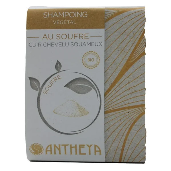 Shampoing solide végétal au soufre