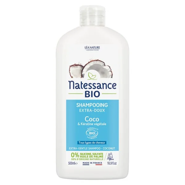 Shampooing extra-doux - Coco Bio & Kératine végétale 500ml