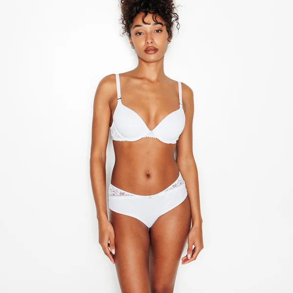 SHORTY DENTELLE BLANC