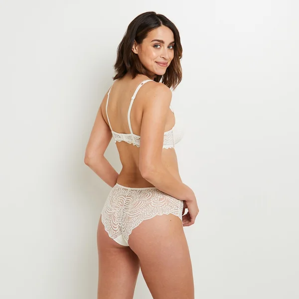 SHORTY DENTELLE ECRU