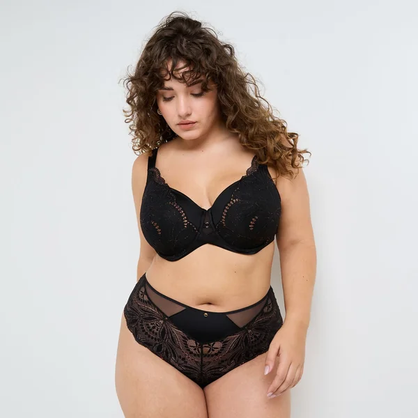 SHORTY DENTELLE NOIR