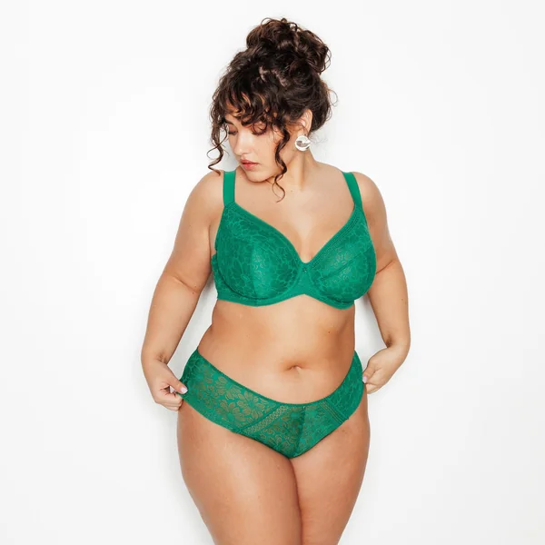 SHORTY DENTELLE VERT