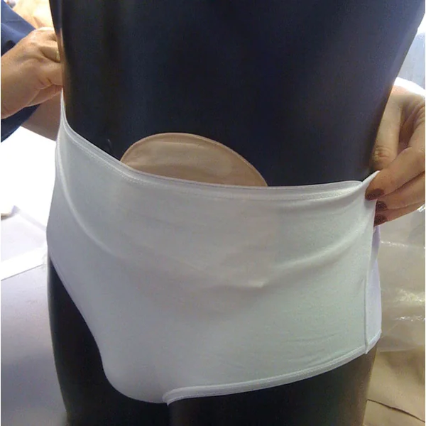 Slip de maintien double paroi pour stomie NOhole man