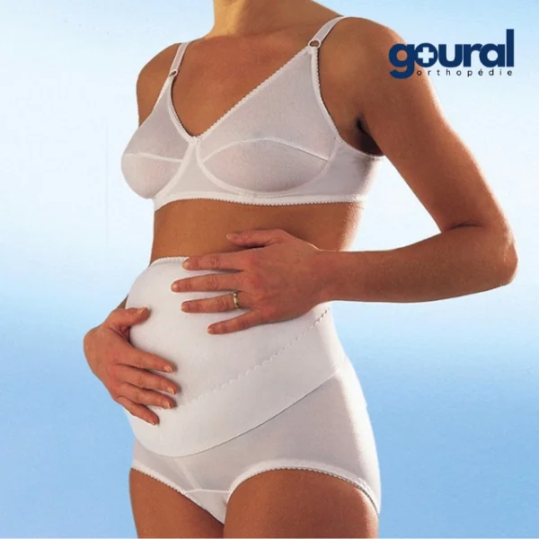 Slip gaine maintien abdominal pour femme enceinte