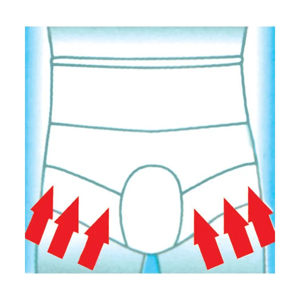 Slip post-opératoire hernie inguinale "journées d'hospitalisation" pour homme