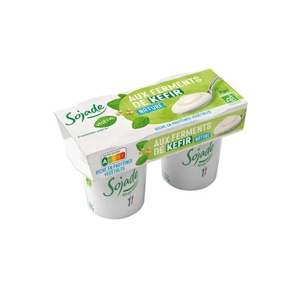 Sojade kéfir brassé nature 2x125g