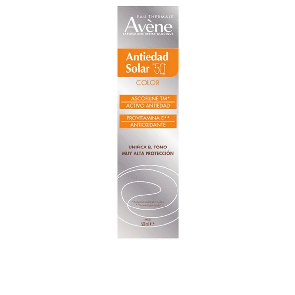 SOLAIRE HAUTE PROTECTION coloration anti-âge SPF50+