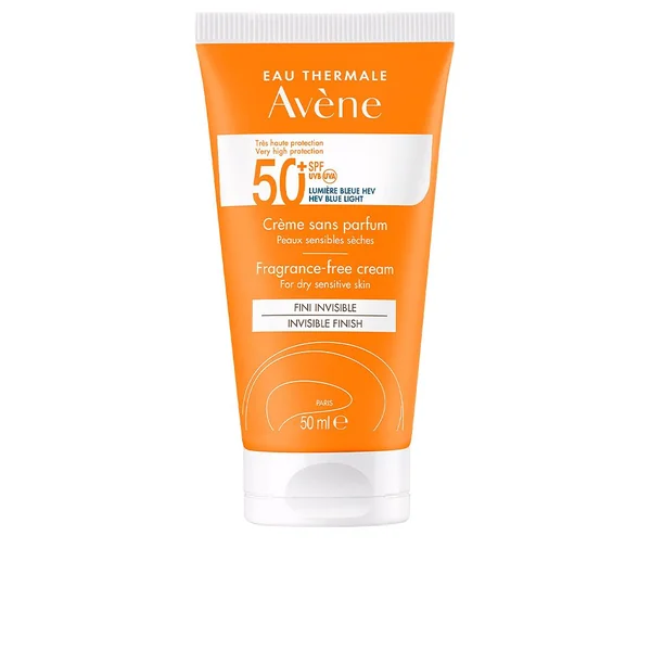 SOLAIRE HAUTE PROTECTION crème non parfumée SPF50+