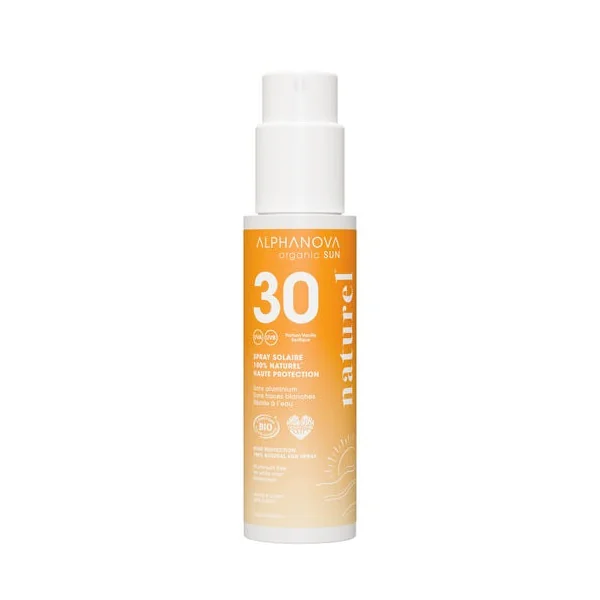 Solaire SPF30 visage corps spray 100g