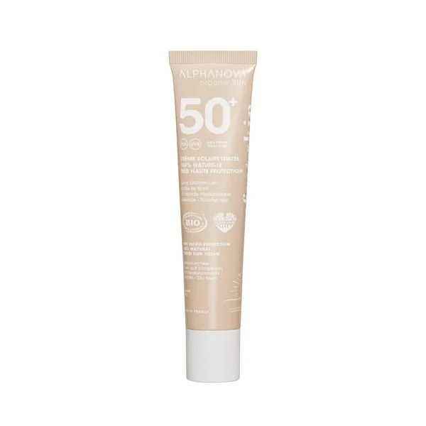 Solaire SPF50+ cr solaire teint nude 40g