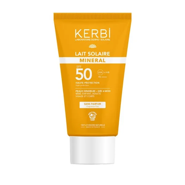 Solaire SPF50 lait sans parfum 50g