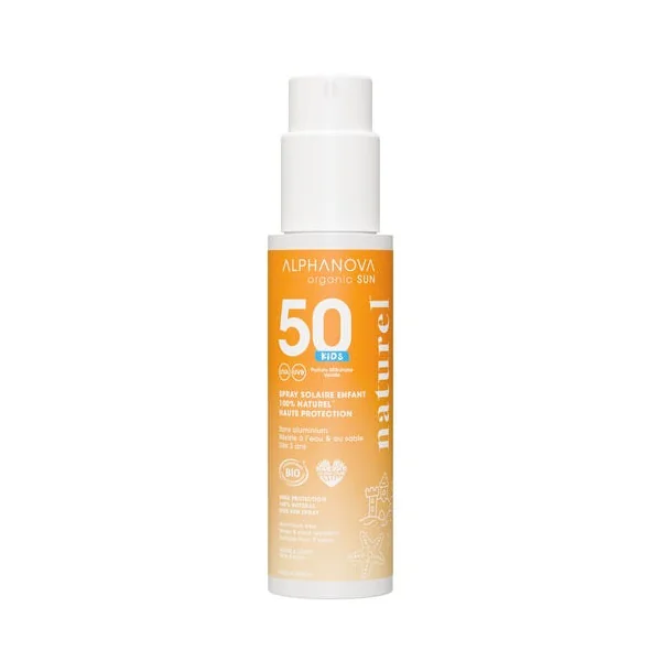 Solaire SPF50 visage corps enfant spray 100g
