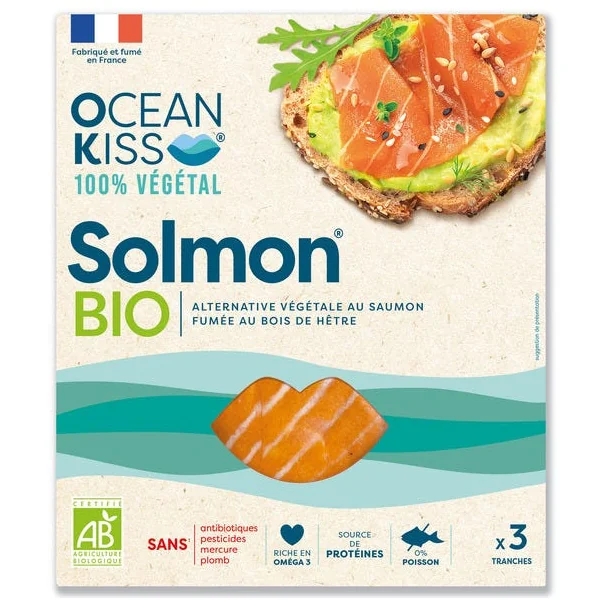 Solmon 100% végétal tranches (3) 75g