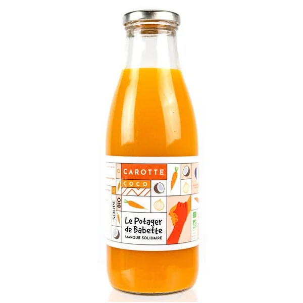 Soupe carotte coco 75cl