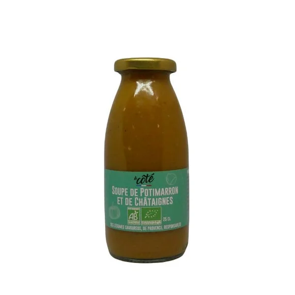 Soupe de potimarron et de châtaignes BIO 25cL