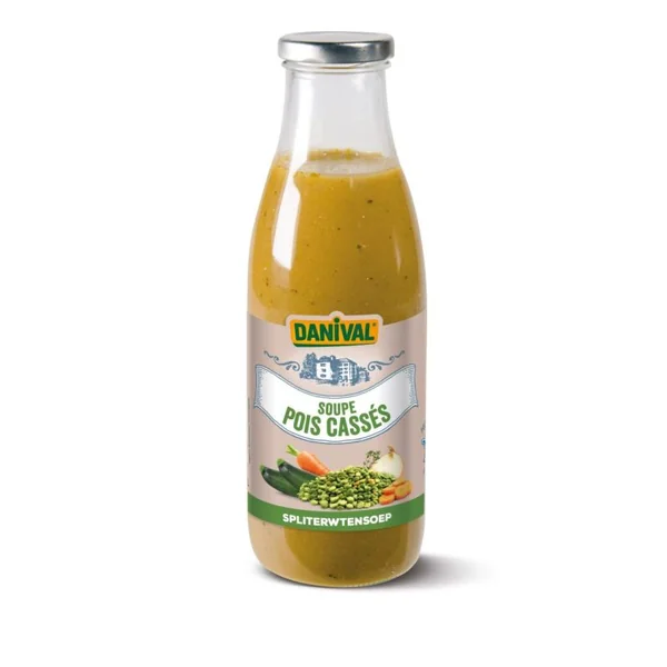 Soupe pois cassés courgettes Danival 72cl