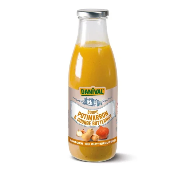 Soupe potimarron butternut Danival 72cl