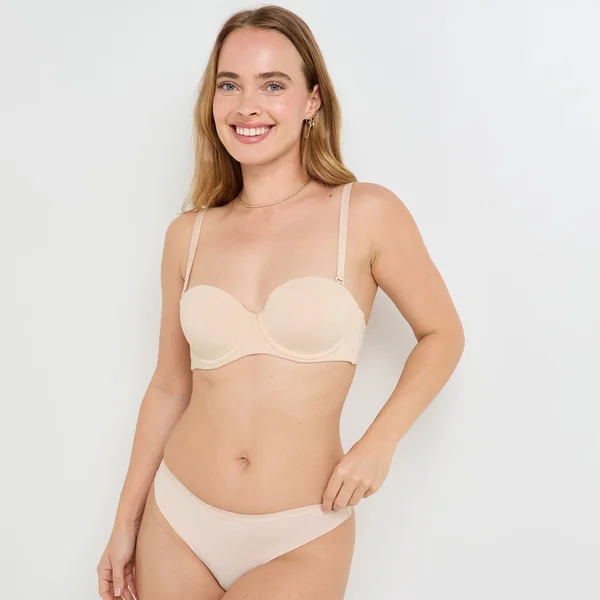 SOUTIEN-GORGE AMPLI BANDEAU MICROFIBRE NATUREL