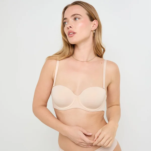 SOUTIEN-GORGE AMPLI BANDEAU MICROFIBRE NATUREL