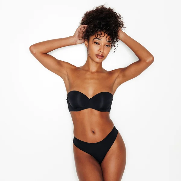 SOUTIEN-GORGE AMPLI BANDEAU MICROFIBRE NOIR