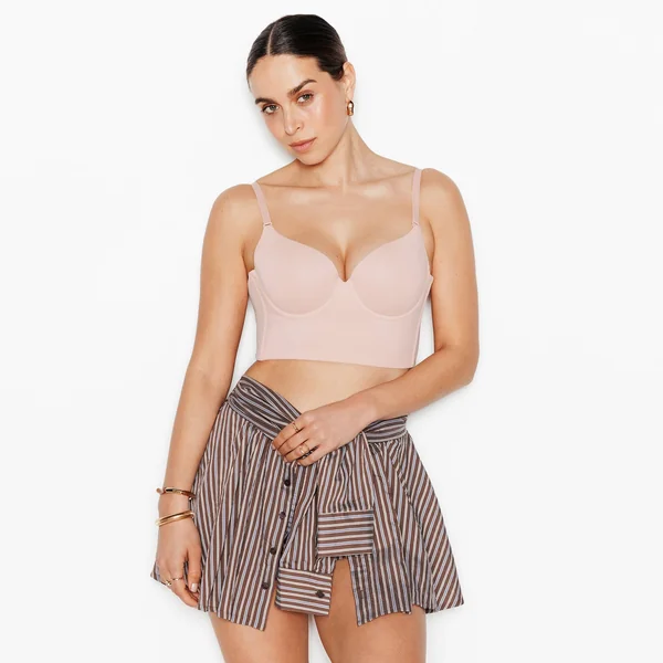 SOUTIEN-GORGE AMPLI DOS NU MICROFIBRE NATUREL