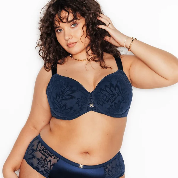 SOUTIEN-GORGE AMPLI SPACER GRANDE TAILLE MARINE