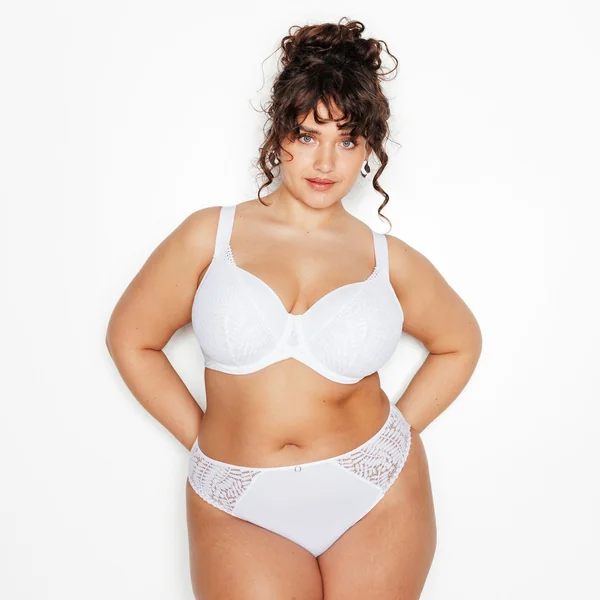 SOUTIEN-GORGE AMPLIFORME BLANC