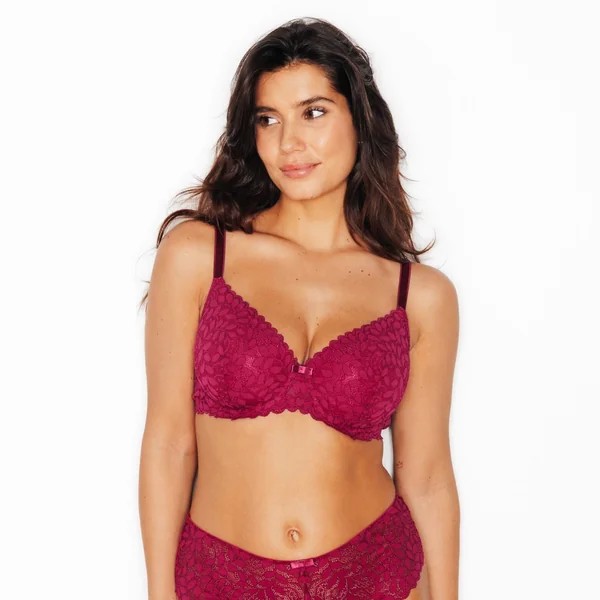 SOUTIEN-GORGE AMPLIFORME BORDEAUX