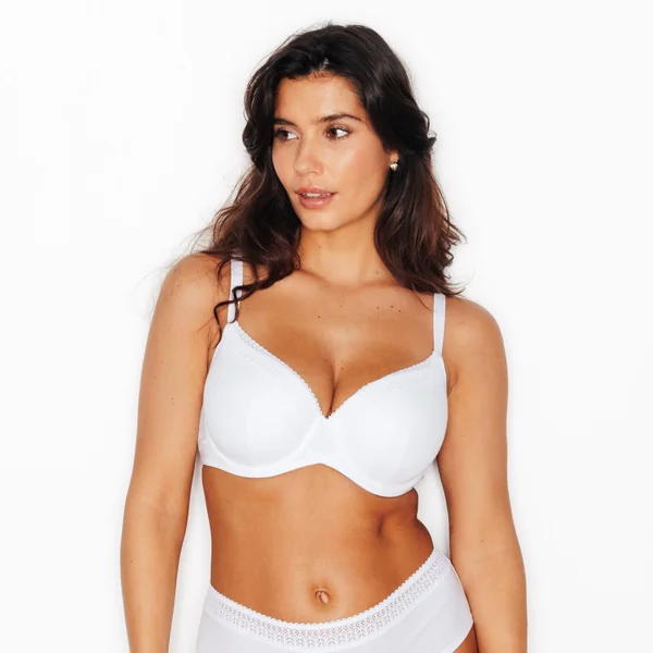 SOUTIEN-GORGE AMPLIFORME COTON BLANC