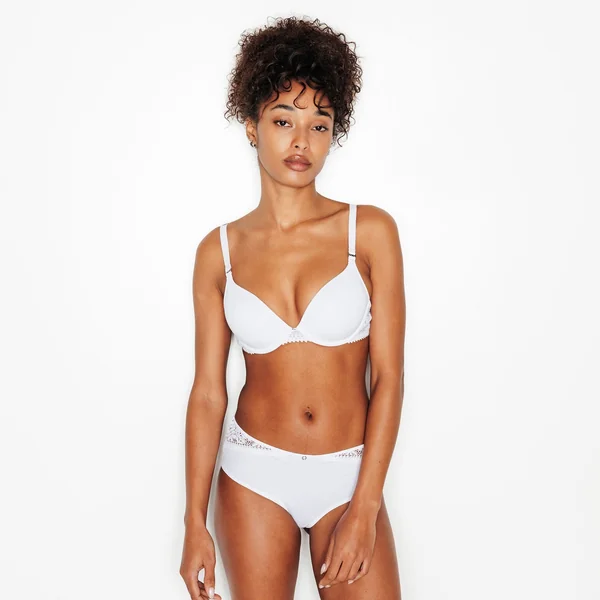 SOUTIEN-GORGE AMPLIFORME DOS NU BLANC