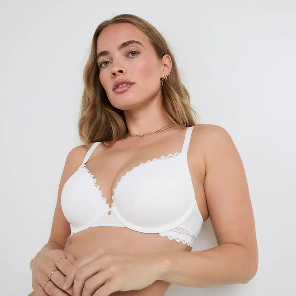 SOUTIEN-GORGE AMPLIFORME MICROFIBRE ECRU