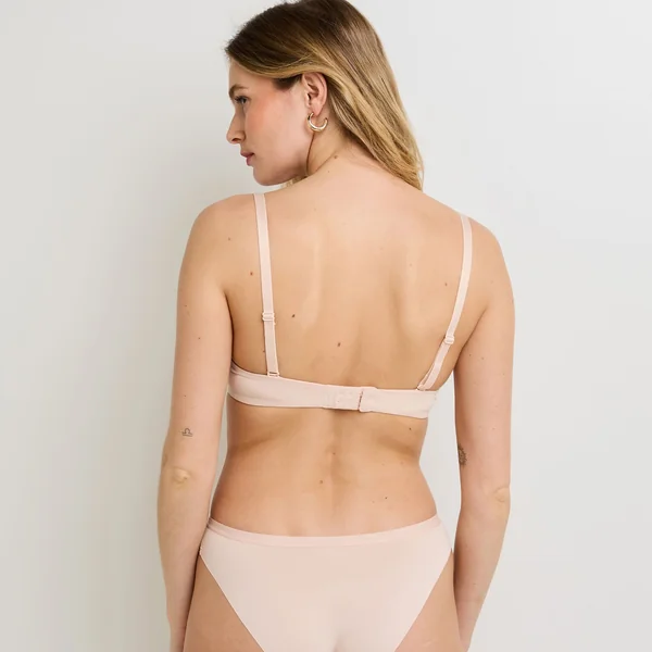 SOUTIEN-GORGE AMPLIFORME MICROFIBRE NATUREL