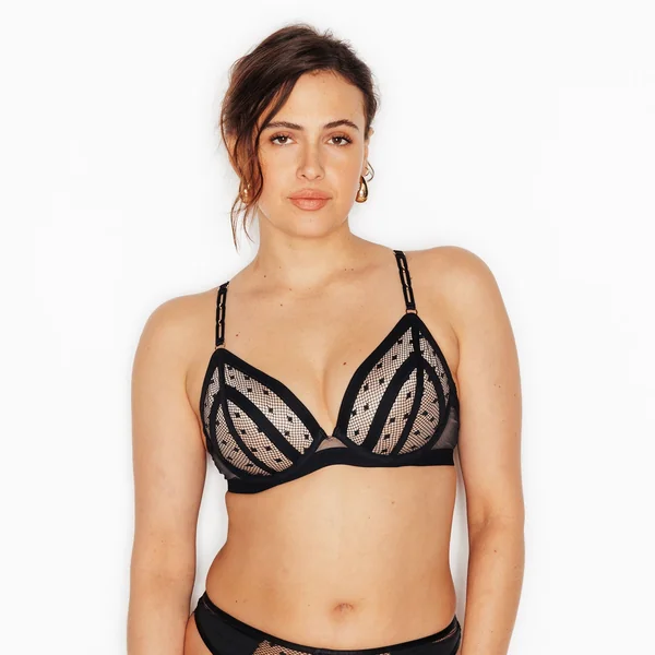 SOUTIEN-GORGE AMPLIFORME PLUNGE NOIR