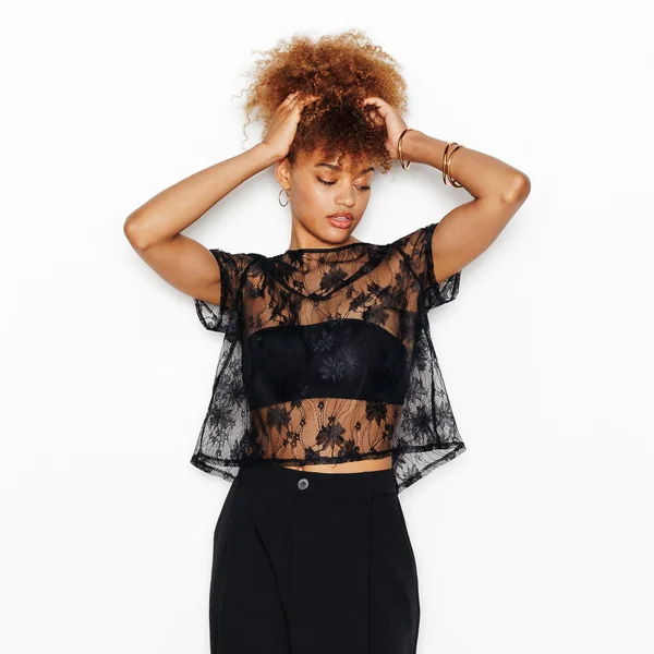 SOUTIEN-GORGE BANDEAU MICROFIBRE NOIR