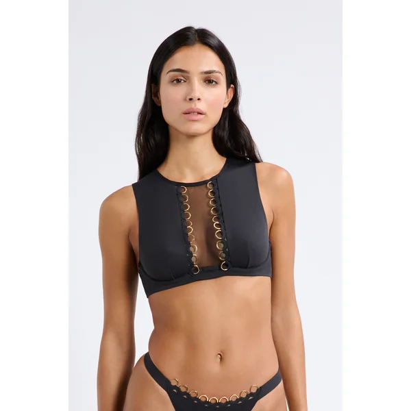 Soutien-gorge brassière armaturée en microfibre