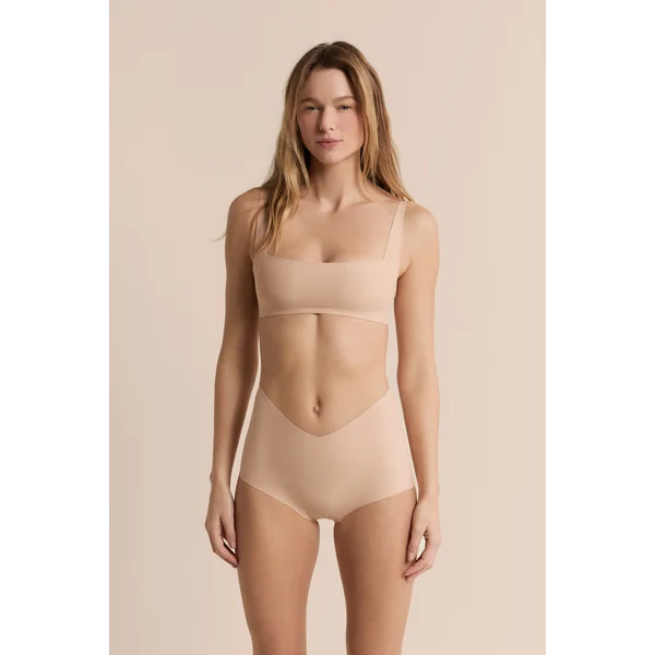 Soutien-gorge brassière en microfibre avec pads amovibles