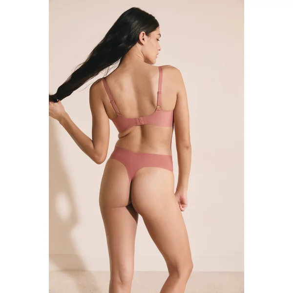 Soutien-gorge brassière en microfibre avec pads amovibles