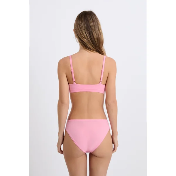 Soutien-gorge brassière sans armatures en microfibre